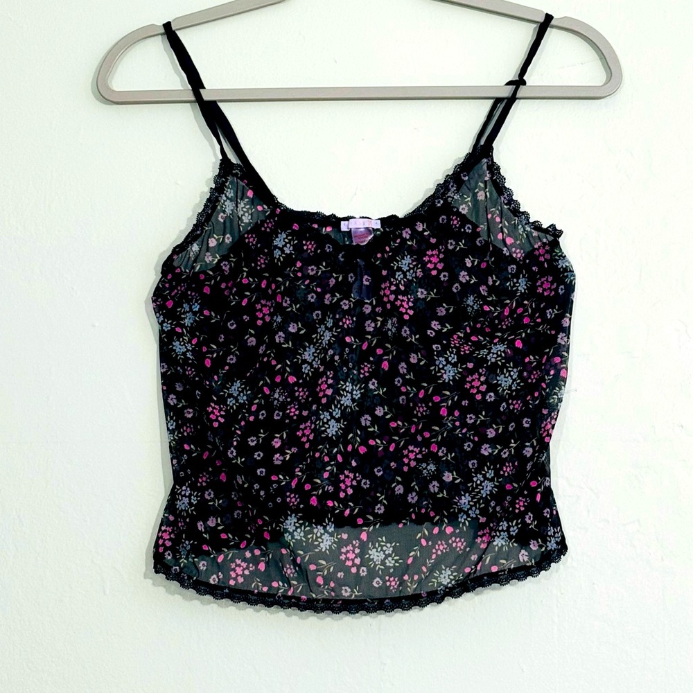 *Savage x Fenty floral stretch camisole S